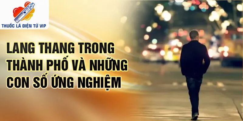 Lang thang trong thành phố và những con số ứng nghiệm